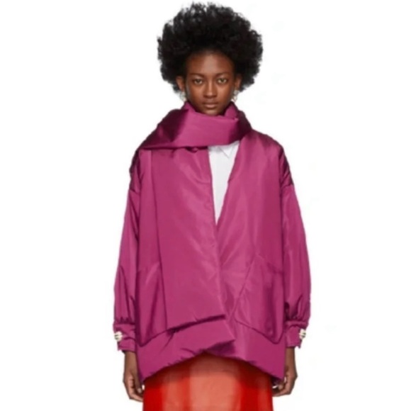 Gucci Fuchsia Satin Women's Jacket - Picture 7 of 12